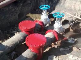 華泰熱電帶壓封堵加裝閥門順利完成！